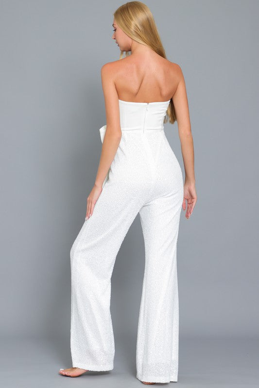 The White Party Invite Jumpsuit